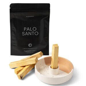 ❣️2/$36 Bursera Palo Santo Incense Kit Terracotta Holder 5 Wood Sticks $46.98